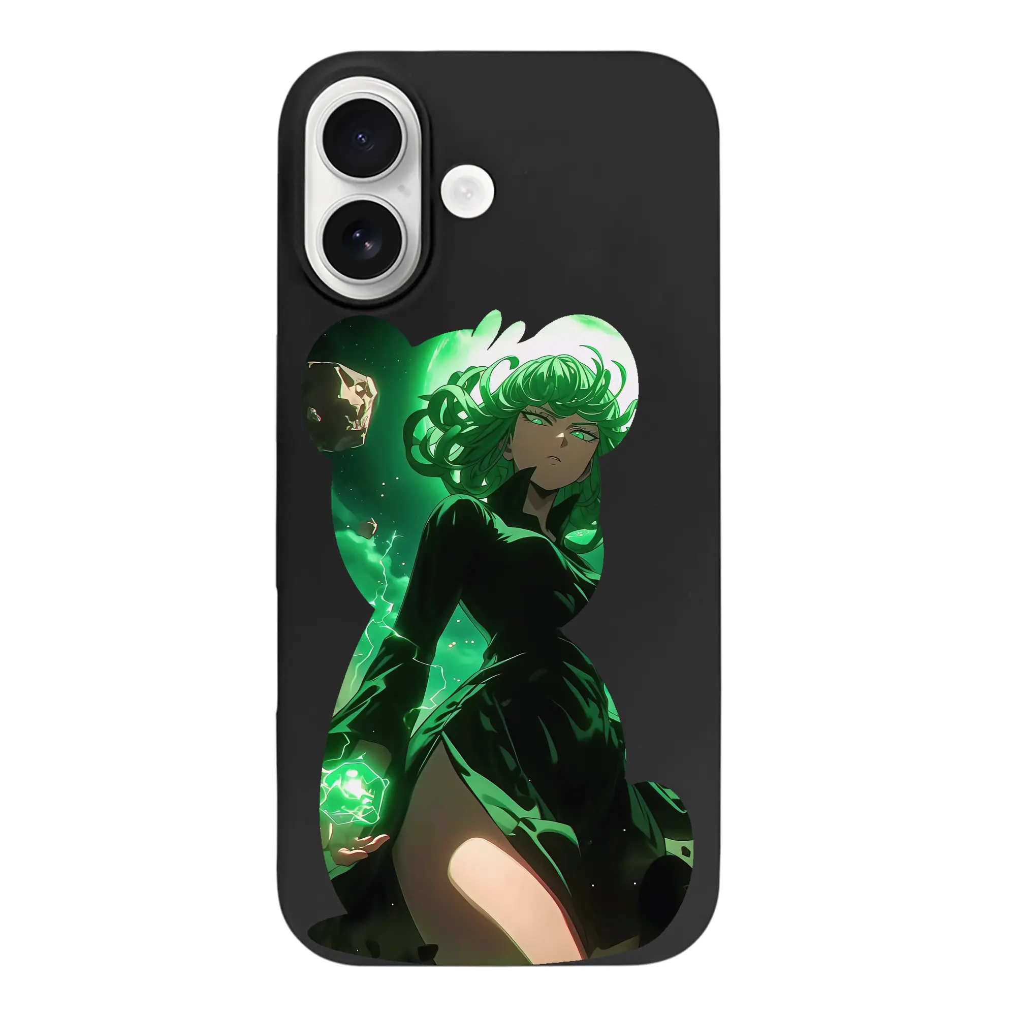 ワンパンマン グッズ 戦慄のタツマキ - iPhone 17 シリーズ シリコンケース 薄型 耐衝撃 指紋防止 ソフトタッチカバー 精密フィット 傷防止 保護ケース iPhone 17/17 Air/17 Pro/17 Pro Max 対応